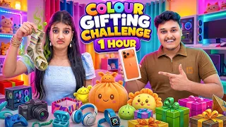 Colour Gifting🎁Challenge🥊For 1 Hour😱