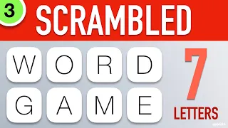 Scrambled Word Games Vol 3 - Guess the Word Game 7 Letter Words
