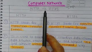 Lec-44 HTTP vs HTTPS Difference in Hindi