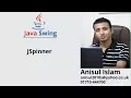 Java Swing Bangla Tutorial 91 JSpinner