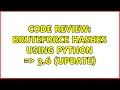 Code Review Bruteforce hashes using Python 3 6 Update