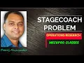 Stagecoach problem dynamic programming Operations Research