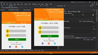 Modern UI Windows Application Login And Register Form Design In VB NET