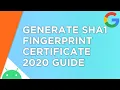 Generate Release and Debug SHA1 Key - Android Studio Guide