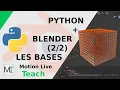 PYTHON dans BLENDER - Comment ca marche bpy data