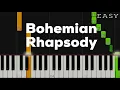 Download Lagu Bohemian Rhapsody - Queen | EASY Piano Tutorial