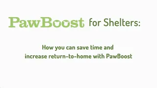 PawBoost For Shelters