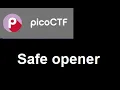 picoCTF 2022 Safe Opener