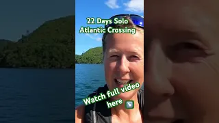 22 Days at sea #atlantic #crossing #sailingadventures #solosailing #trinidad
