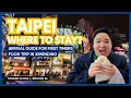 Where to stay in TAIPEI Arrival Guide for First Timers Hotel Papa Whale TAIWAN VLOGS EP26
