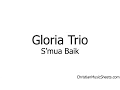 Download Lagu Gloria Trio – S'mua Baik