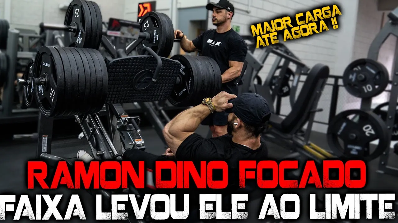 RAMON DINO FOCADO - FAIXA PRETA LEVOU ELE AO LIMITE -FALTAM 6 SEMANAS !!!