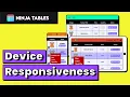 Create a Seamless Viewing Experience with Ninja Tables Responsive Feature