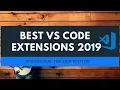 Best VSCode Extensions Feb 2019 for Flutter React Devs