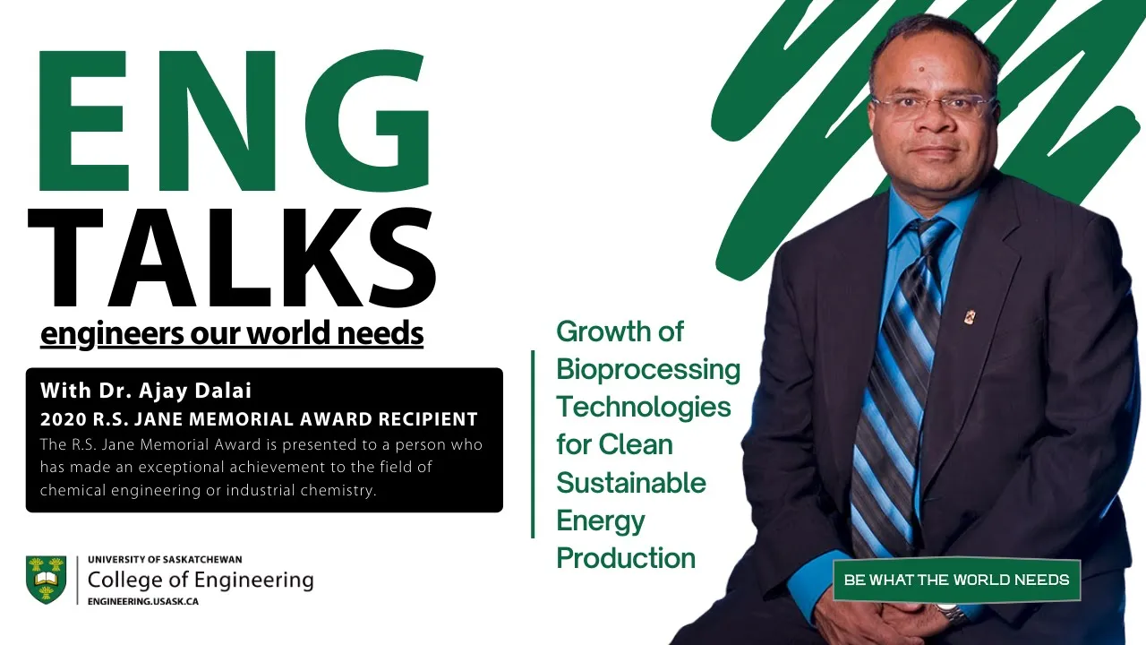 ENGTALKS: Dr  Ajay Dalai - Feb 11, 2021