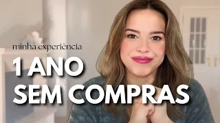 1 ano sem compras: Como fiz e o que você pode aprender