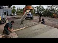 Moving stuff around garage then pour slabs