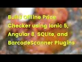 Ionic 5 Tutorial Create Offline Price Checker Angular 9