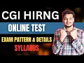 CGI Online Assessment CGI Exam Pattern CGI Hiring Details Syllabus Pattern