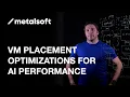 How does Intelligent VM allocation work for optimizing AI workloads performance
