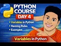 Python Course in Telugu Day 4 Variables in Python Naming Rules Beginners Tutorial