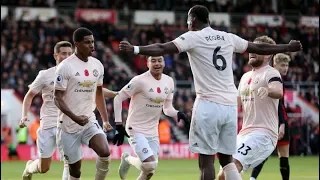 Bournemouth 1 2 Man Utd Report Ratings and Reaction as Rashford Earns Win in Added Time