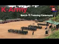 K-Army Batch 71 Training Closing Ceremony