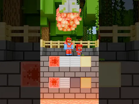 Minecraft, pero ADIVINA el BLOQUE o MU3RE...🧐😱 #minecraft #minecraftanimation
