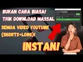 Download Lagu Cara Download Semua Video YouTube (Shorts/Long) 1 Channel Sekaligus | Tutorial Protube Scraper