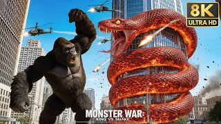 KING KONG Vs Giant Titanoboa The Final Battle Full Movie 2025 Action English 4K 