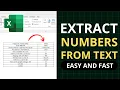 Extract Numbers from String in Excel The Easiest VBA Code Method