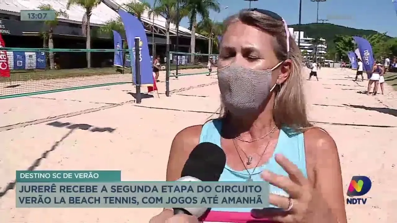 Jurerê recebe a segunda etapa do Circuito Verão La Beach Tennis, com jogos até este domingo