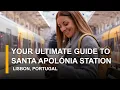 Inside of Santa Apolonia Lisboa Train Station Portugal Station Rail Ninja Review