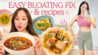 How I eat to stop BLOATING *1 simple tip + 3 recipes* 🥚