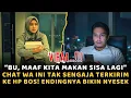 Lagu “BU, MAAF KITA MAKAN SISA LAGI” Chat WA Ini Tak Sengaja Terkirim ke HP Bos! Endingnya Bikin NYESEK!