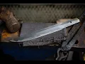 Shorts clip # 4 : Tanto knife process ,Tsuba and Habaki fitting.