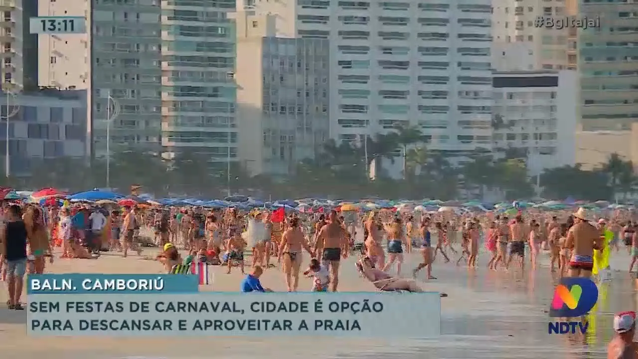 Sem festas de carnaval, a opção é aproveitar e descansar nas praias da região