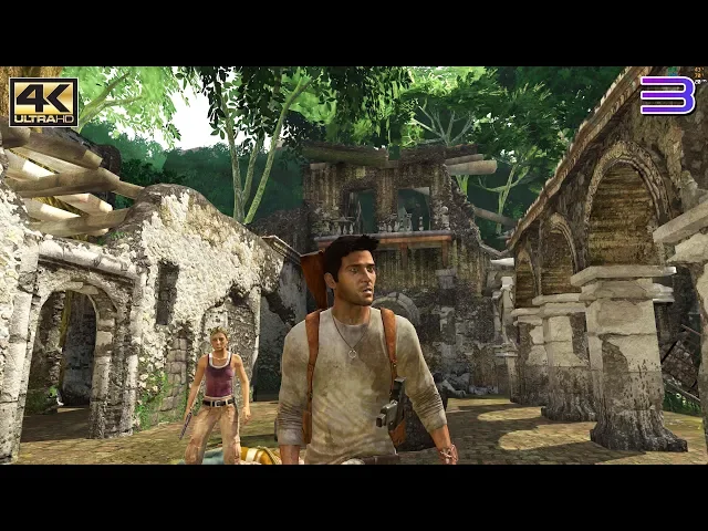 RPCS3 PS3 Emulator - Uncharted: Drake's Fortune Ingame / Gameplay! #3 VULKAN (ae85c40 + WIP)
