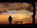 Download Lagu Remember Of Today - Pergi Hilang Dan Lupakan (Lirik Lagu)