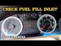 CHECK FUEL FILL INLET and Fault Code P0457 FORD