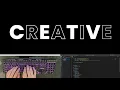 ASMR Programming - CSS Text Animation Effect using Gsap Gsap Tutorials