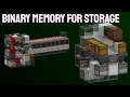 Binary Memory in Storage Tech Minecraft Java