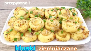 Najlepsze kluski ziemniaczane tylko z 3 składników 👌 znikają jak największy rarytas 👍 kluski śląskie