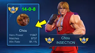 iNSECTiON NEW SKIN “KEN” Perfect Chou RANKED GAMEPLAY