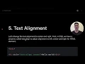 HTML Tutorial HTML Style - 5 Text Alignment