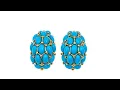KJL by Kenneth Jay Lane Uptown Nights Cabochon Stud Ea