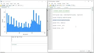 Storing saving and exporting graphs in Stata