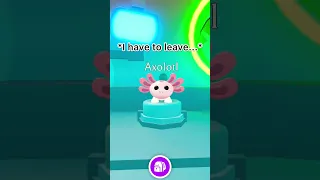 THESE PETS ARE LEAVING FOREVER Shorts Update Adoptmepets Robloxedit Viral Trend Fyp 