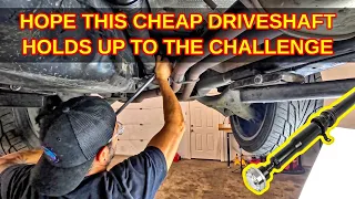 Range Rover Driveshaft Replaced with Cheap Amazon Driveshaft How long till it gives out