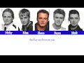 Download Lagu Westlife - I Lay my love on you Color Coded lyrics
